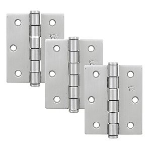 Dobradica 850 2" Zincada Blister C/ 3pcs Silvana