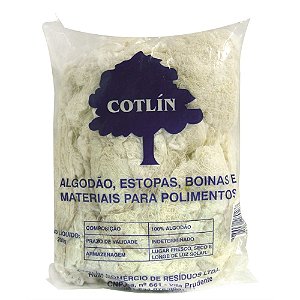 Estopa Branca P/ Limpeza 200g Cotlin