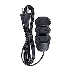 Extensao Eletrica 3 Tomadas 3m Pratik