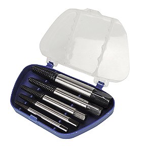 Extrator P/ Parafuso C/ 5pc 8114 Brasfort