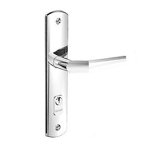 Fechadura Externa Popline Alav Cromada Soprano