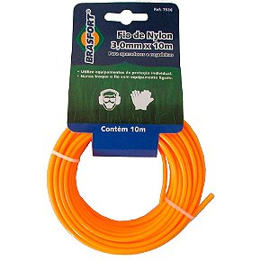 Fio Nylon Redondo 3,0mm 10m
