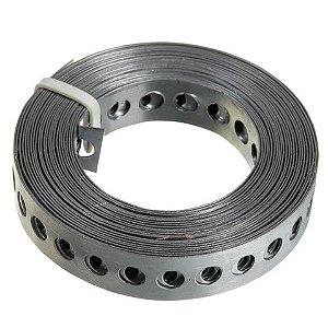 Fita Aco Perfurada 19mm X 30m Jomarca