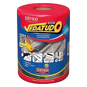 Fita Asfaltica Aluminizada 20cm X 10m Vedatudo