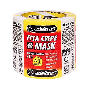 Fita Crepe 48mmx50mt Mask-crepe Aldelbras