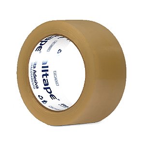 Fita Embal 48mm X 50m Marrom Alltape
