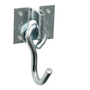 Gancho Rede Parafusar 1371 Par Zincado Alianca