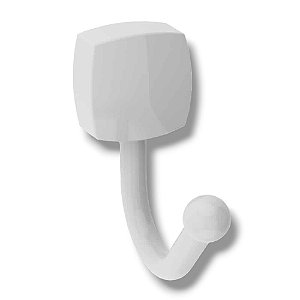 Gancho Universal Branco  7mm Valeplast