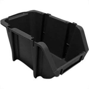 Gaveteiro P/ Prateleira Encaixavvel 07  Preto Braslider
