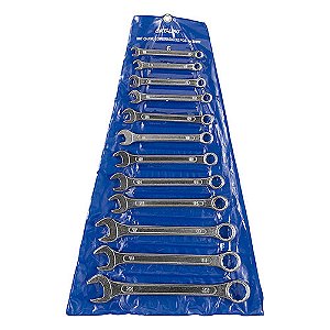 Jogo Chave Combinad 6 a 22mm 12 Pcs Eda