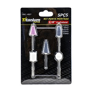 Jogo Ponta Montada C/ 5pcs 4527 Titanium