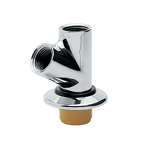 Juncao Metalica 1/2" X(1/2" Crromada