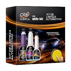 Kit Limpeza Automotivo Orbi