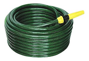 Kit Mangueira Jardim 10m Verde Reforflex Trancada Olicar