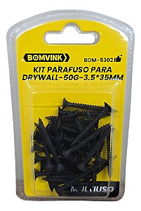 Kit Parafusos Drywall 3,5 X 35mm Bom-5302