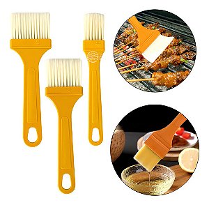 Kit Trincha Pincel Uso Geral C/ 3 Pecas Bom-3605