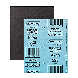 Lixa Folha Ferro 220 Norton