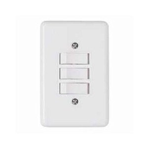 Modulo Embutir 3 Interruptores Simples 6a Stylus Ilumi