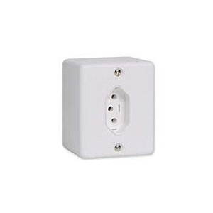 Modulo Sobrepor 1 Tomada 10a 2p+t Ilumi