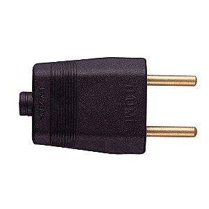 Pino Macho 2p 10a Preto 1403 Ilumi