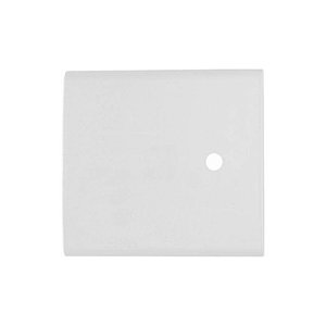 Placa/suporte 4x4 com 1 Furo 9,5 Mm Liz Branca