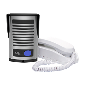 Porteiro Eletronico Aluminio P200 Bivolt Agl