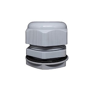 Prensa Cabo Nylon 1/2" Cinza Ip68