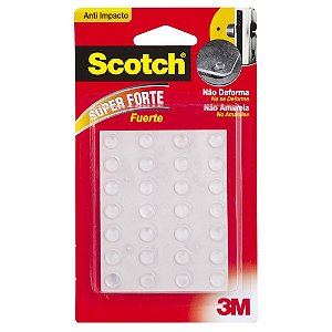 Protetor Adesivo Anti-impacto Peq 8mm com 28un 5302 3m