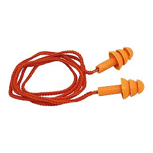 Protetor Auditivo Silicone C/cordao Kalipso