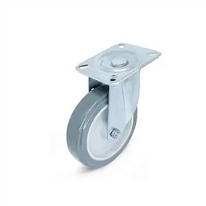 Rodizio Giratorio Placa 5" 75kg Schioppa