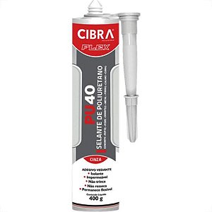 Selante Pu40 400g Cinza Cibra
