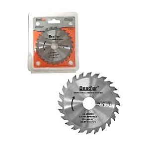 Serra Circular P/ Madeira 110mm 4.7/8 X 24d Bestfer