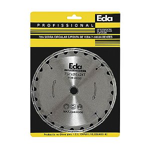 Serra Circular P/ Madeira 7.1/4 X 24 X 20 24d Eda