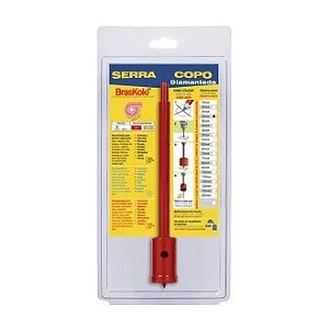 Serra Copo Diamantada 30mm Braskoki