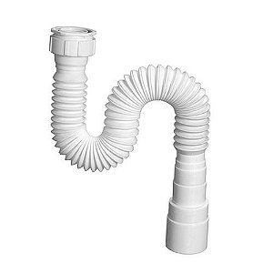 Sifao Sanfonado Universal Extensivel Branco 73cm  Krona