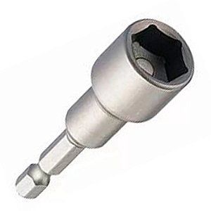 Soquete Canhao Magnetico 3/8 X 65mm Bom-5012