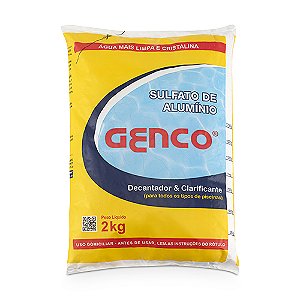 Sulfato de Aluminio 2kg Genco