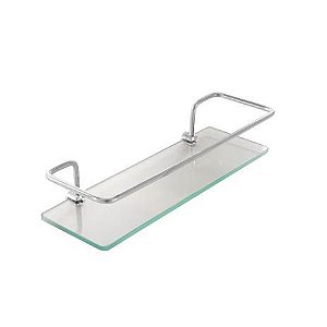 Suporte Banheiro Reto 30 X 10cm Cromado Hidrolar