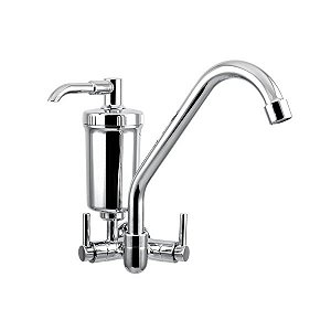 Torneira C/ Filtro Cozinha Parede. Bica Movel 1/4v Alfa