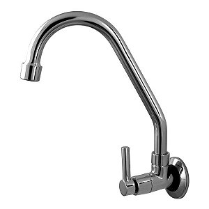 Torneira Cozinha Parede Bica Movel 1/4 Volta Alfa