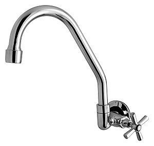 Torneira Cozinha Parede Bica Movel Golmax