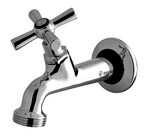 Torneira Tanque / Jardim Parede 100mm Golmax