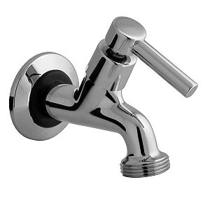 Torneira Tanque / Jardim Parede 70mm 1/4v Alfa