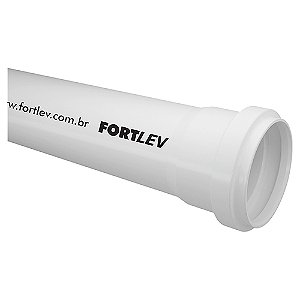 Tubo Pvc Esgoto 40mm 1.1/2" Metro Fortlev (Metro)