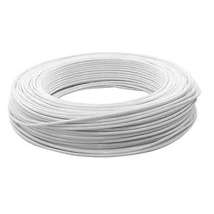Fio Cabo Flexível (B) 1 X 2,5mm Pvc Branco (Metro)