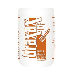 Graxa Litio Branca Nautica 150° 500g Garin