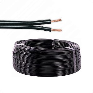 Fio Cabo Paralelo 2 X 2,5mm Preto (Vendido por Metro)