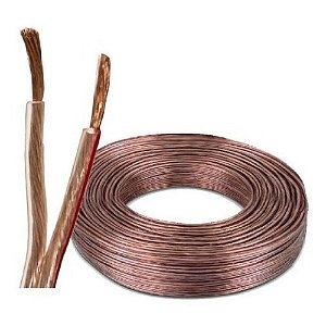 Fio Cabo Paralelo 2X2,5Mm Bicolor Cristal (Metro)