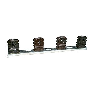 Braquete com Parafuso 4 Polos Dumon