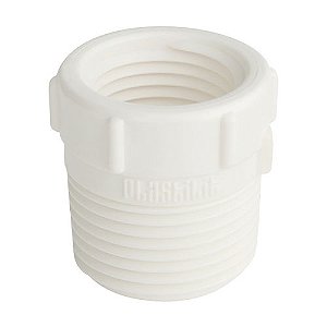 Bucha Reducao Roscavel 1 X 3/4 Branca Plastilit